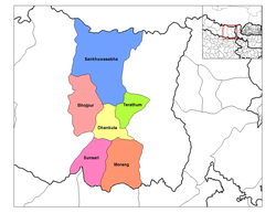 Kosi distriktene i Nepal