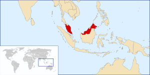 मलेशियाचे स्थान