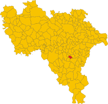Localisation de Oliva Gessi