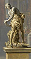 Idem (detalle de Galería de cuadros con vistas de la Roma Moderna, óleo de Giovanni Pannini, 1758-59).
