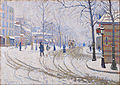 Snow, Boulevard de Clichy, Paris (ค.ศ. 1886)
