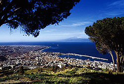 Vista di Reggio calabria