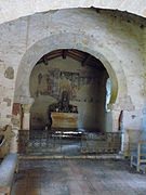 Intérieur de l'église de Saint-Martin-des-Puits.