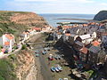 View of the harbour from above