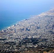 Aerial view of Tel Aviv