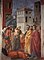 XII=La distribution des biens et la mort d'Anania et Saffira, Masaccio (restauré)