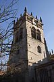 Wigan merkezinde bulunan kilise kulesi