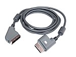 Official Xbox 360 "Advanced SCART AV cable"