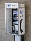 Téléphone public d'AT&T