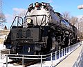 Big Boy 4023 steam locomotive in Omaha, Nebraska