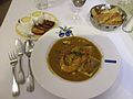 une bouillabaisse, par le chef cuisinier Paul Bocuse