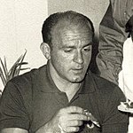 Alfredo Di Stéfano photographié en 1963.