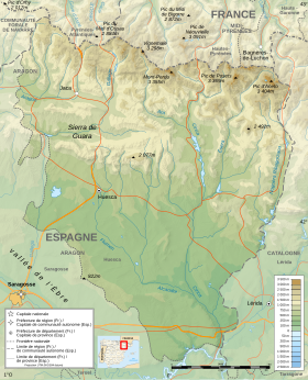 (Voir situation sur carte : province de Huesca)