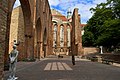Ruine der im Zweiten Weltkrieg zerstörten Franziskaner-Klosterkirche