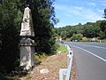 Fito de legua no Cunchido (Cerponzóns, Pontevedra)