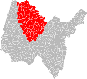 Localisation de Communauté d'agglomération du Bassin de Bourg-en-Bresse (CA3B)