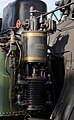 Einstufi­ge Luft­pum­pe zur Druck­luft­ver­sor­gung an einer Dampf­lo­ko­mo­tive