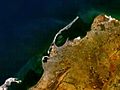 Położenie Luandy na zdjęciu satelitarnym