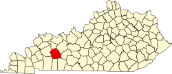 Koartn vo Muhlenberg County innahoib vo Kentucky