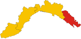 Provincia della Spezia – Mappa