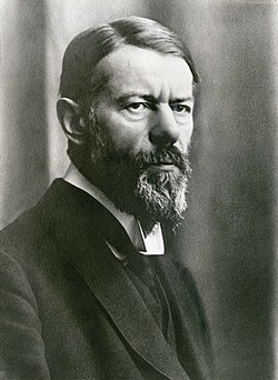 Weber vuonna 1918.