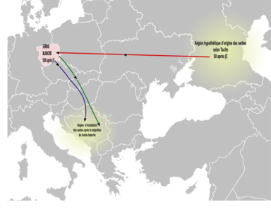 Serbische Migration im 1. Jahrtausend