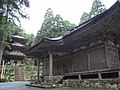 Myōtsū-ji, edificio principal e pagode.