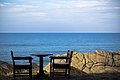 Ocean view from Galle Light House Hotel, Sri Lanka.