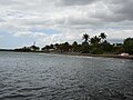 Beach at the Ponce Hilton Hotel, looking west