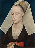 Portret van een dame, Van der Weyden