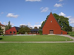 Helbild på kyrkobyggnaden