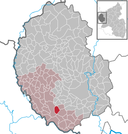 Läget för Schankweiler i Eifelkreis Bitburg-Prüm