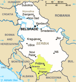 Serbie - Mappe