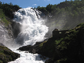 Kjossfossen, Flåm, Norway