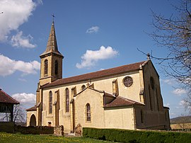 The church in Monclar-sur-Losse