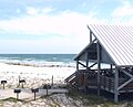 Some of facilities available at St. George Island State Park, Florida.