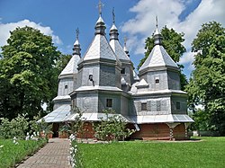 The Church of Nativity of the Theotokos in Nyzhnii Verbizh
