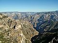 A Réz-kanyon (Barrancas del Cobre) Mexikó északi részén