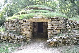 Tumulus F0, vue de l'est.