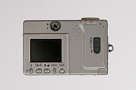 Canon IXUS back