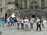 Ceutís no Obradoiro.