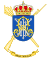 Coat of Arms of the Discontinuous Services Unit "Melilla" (USBAD)