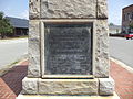 Colonel Benjamin Hawkins obelisk plaque