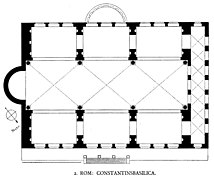 Basílica de Majencio y Constantino.