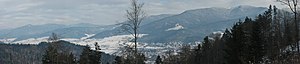 Dr Hörnliberg (ganz links), im Mittelgrund s Elztal un dr Kandel