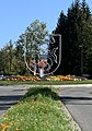 Stadtwappen als Skulptur