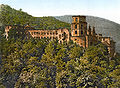 The ruins between 1890 and 1900