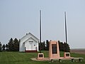 Ingersoll School & Monument, Underwood, North Dakota.