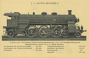 Bayerische S 3/6, Serien d und e