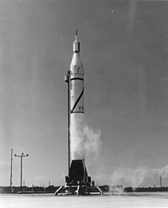 Juno I RS-44, avec le satellite Explorer 4, et propulsé avec un A-7, 26 juillet 1958.